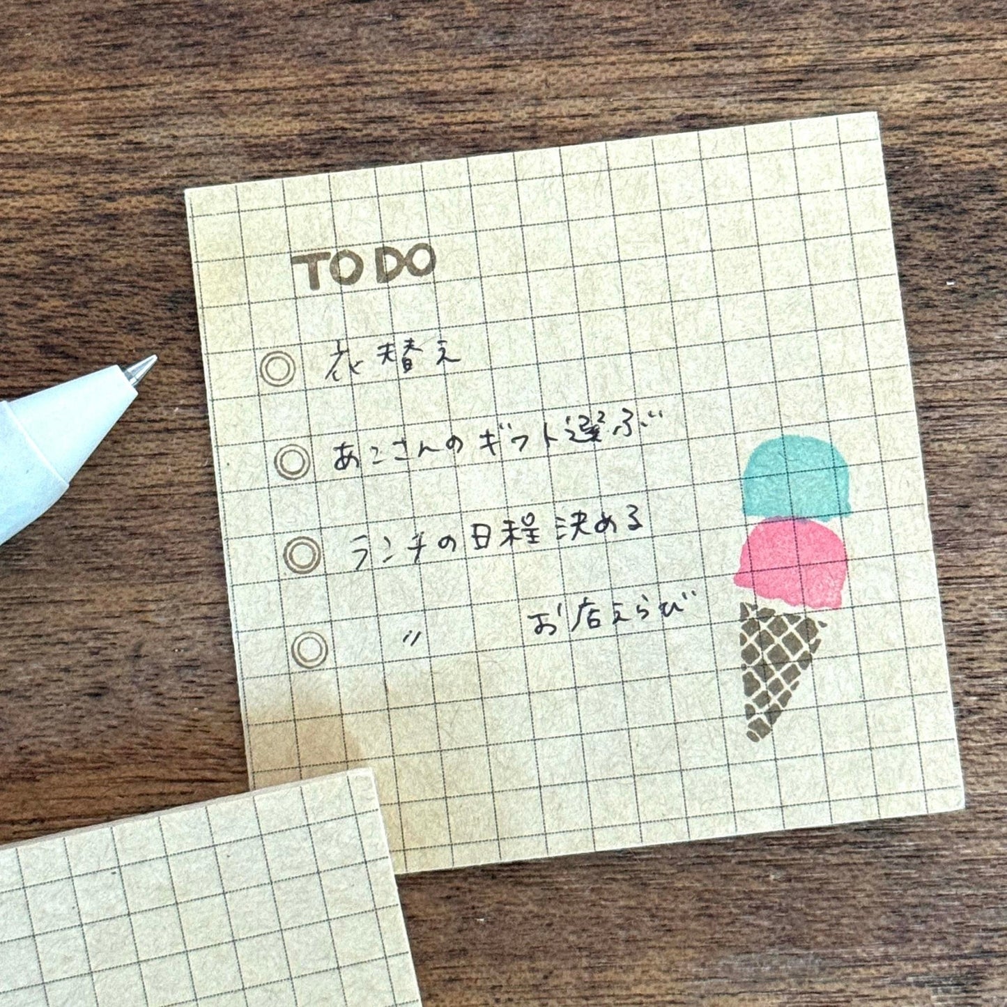 自在ハンコ コンビ アイスクリーム (3入)