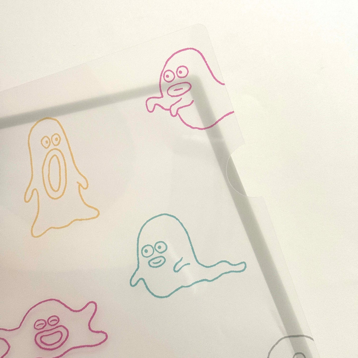 Keiko Shibata x Mizushima Clear File Ghost L (5 pcs)