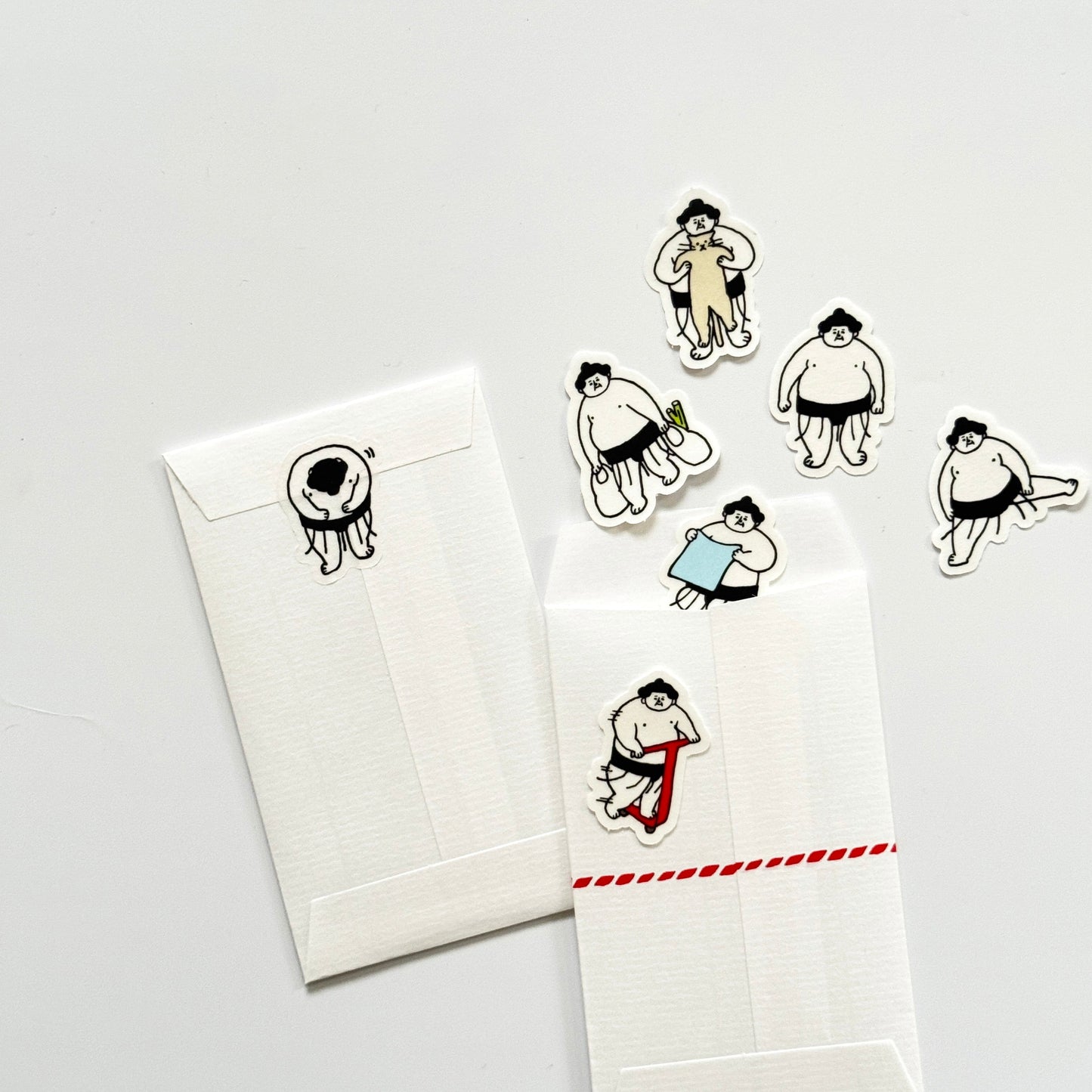 おはぎやま×水縞 フレークシール にちじょう (5入)