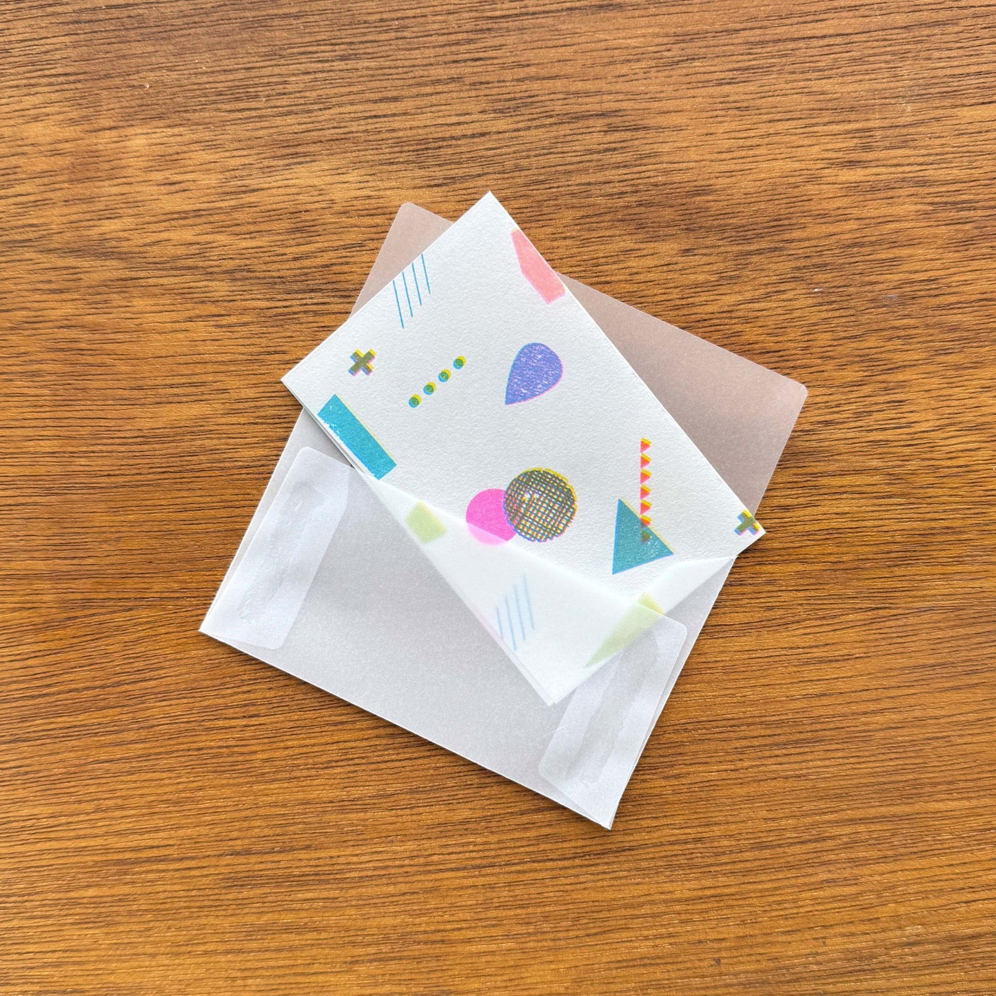 Small Letter Writing set Shapes 02