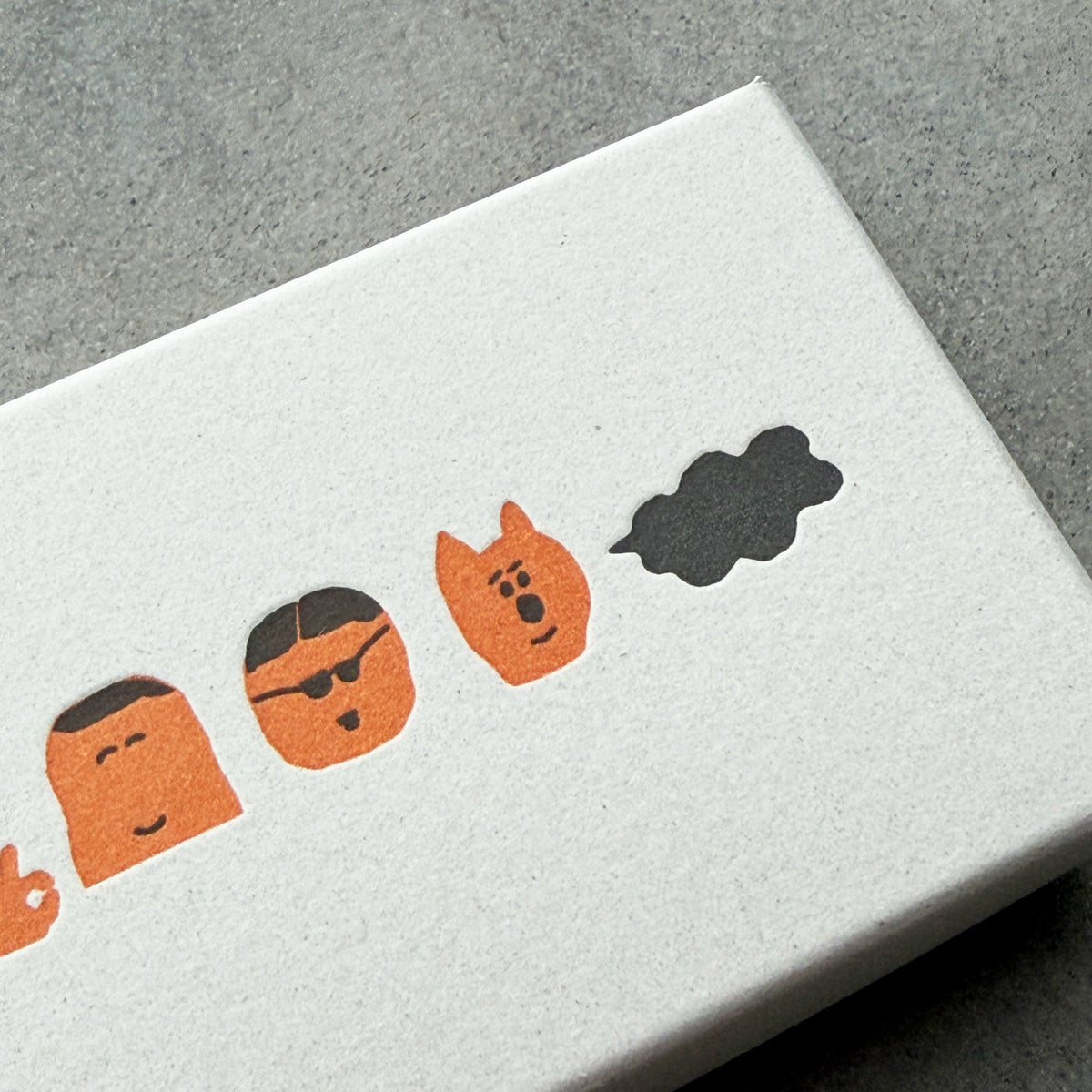 iwahanko.× mizushima JIZAI Celar Stamp BOX Motif set Face