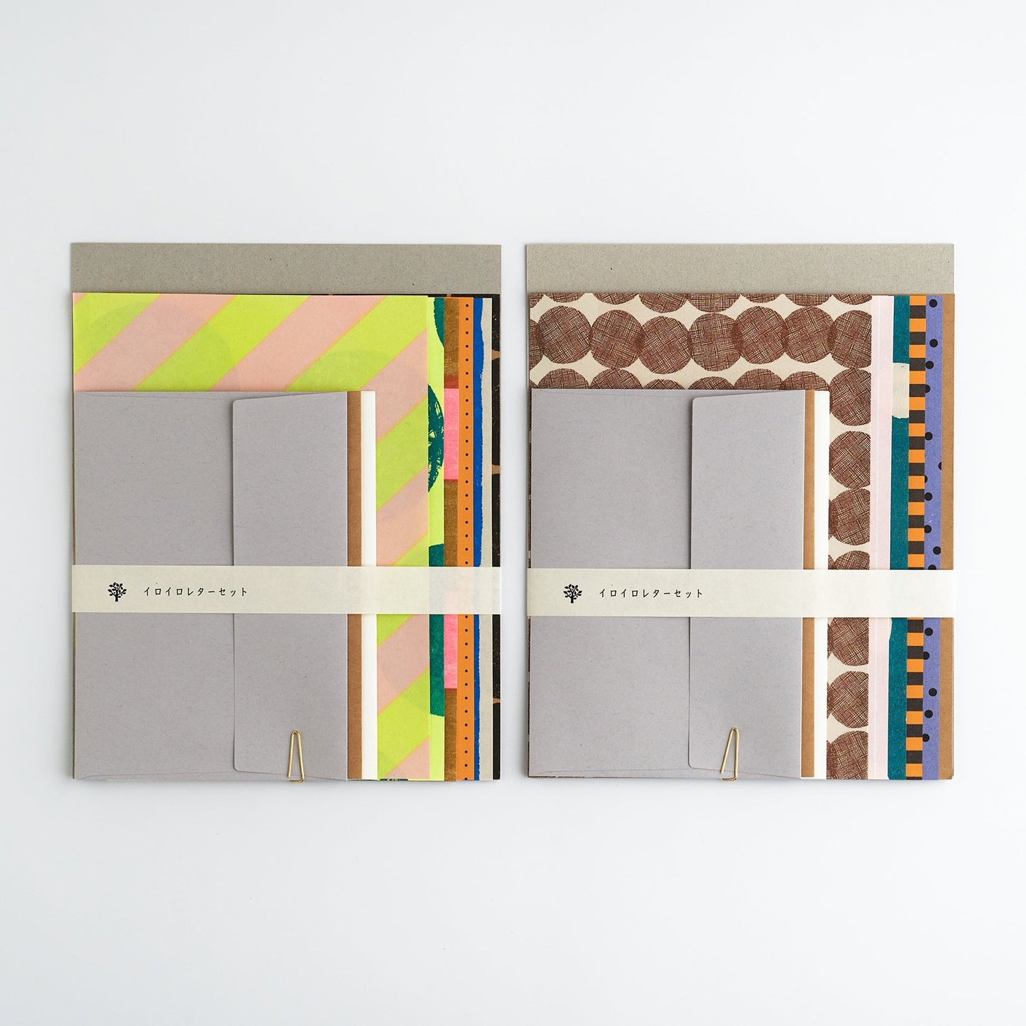 IROIRO Letter Set Polka Dot Stripes (5 pcs)