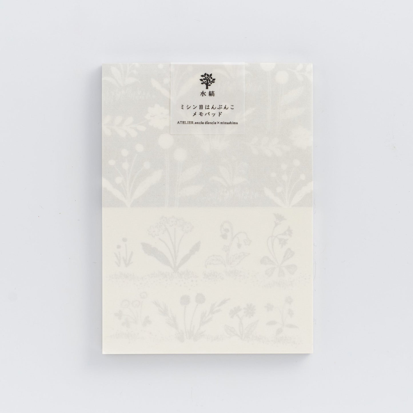 ATELIER.encle d'encle×mizushima Perforated Memo HANA (5 pcs)