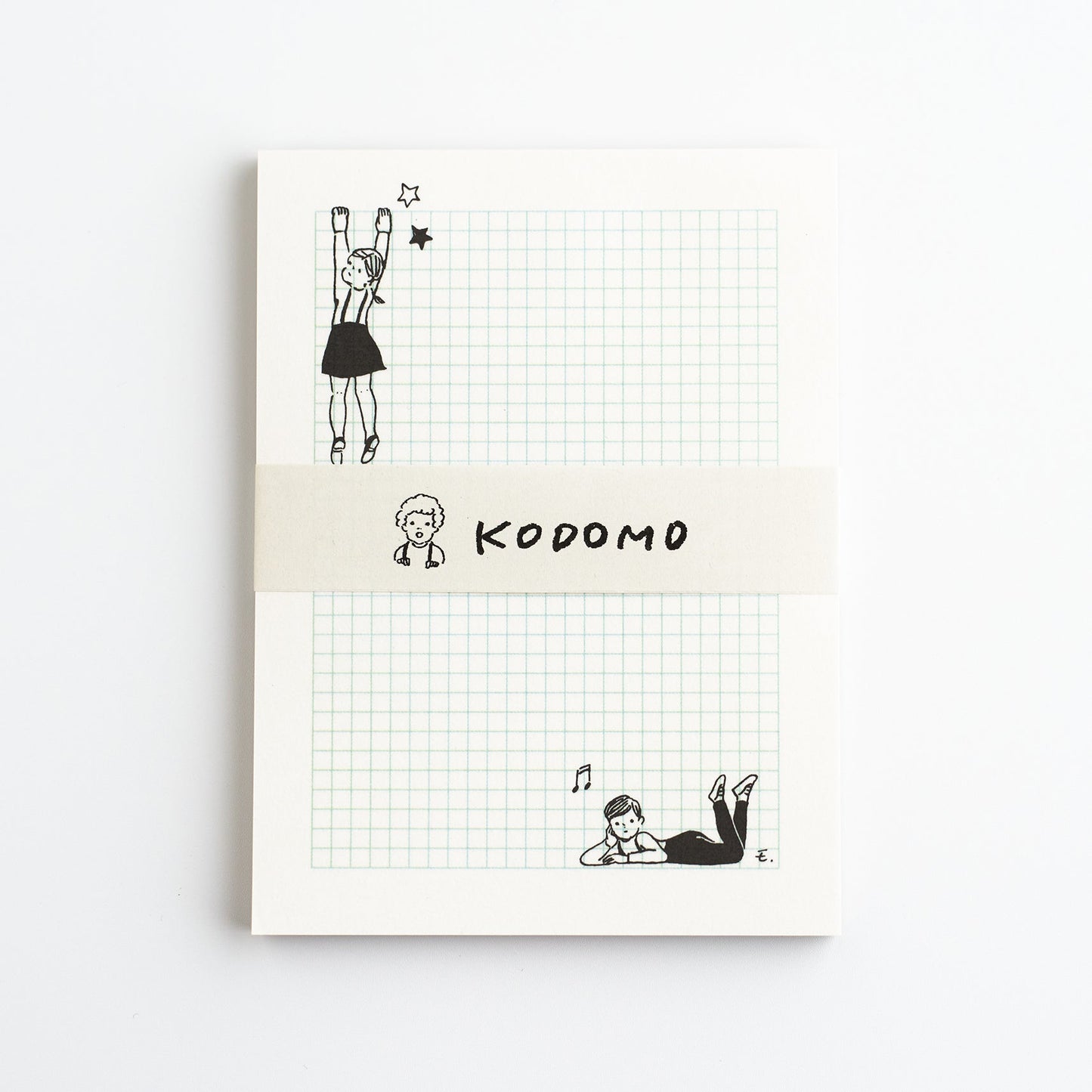 Masukoeri x Mizushima Memo Pad for Children (5 pcs)