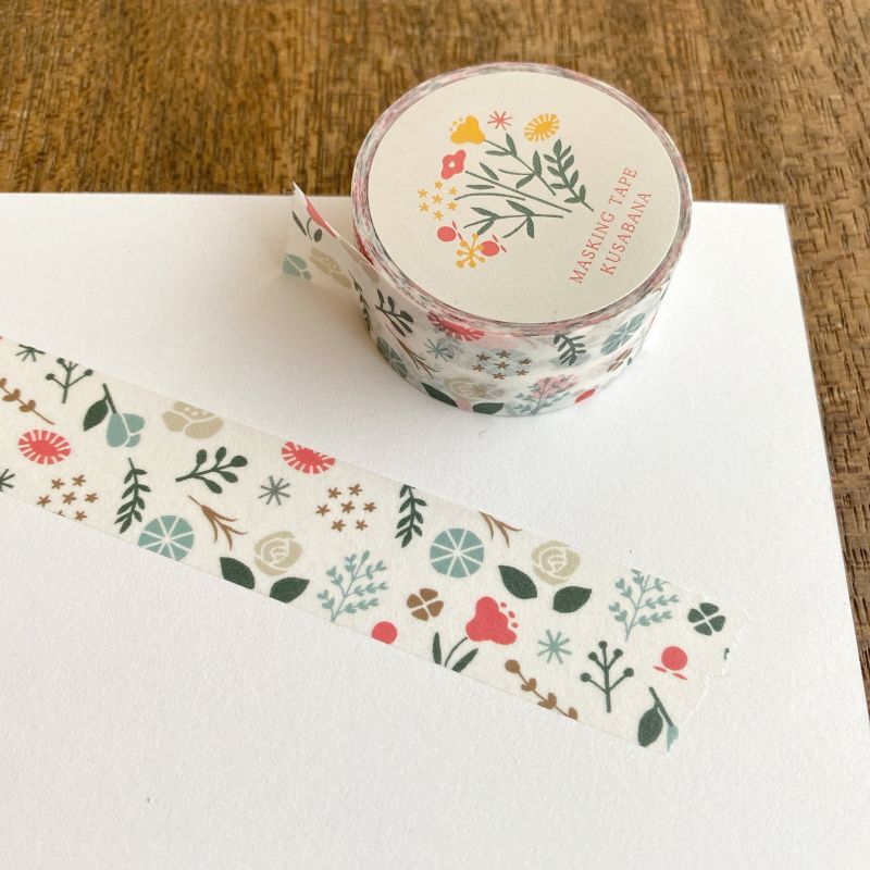 Masking tape Flowers (5 pcs)