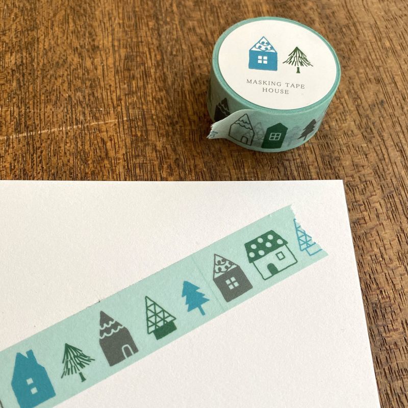 Masking tape house (5 pcs)