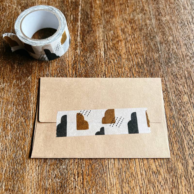Masking tape clouds (5 pcs)