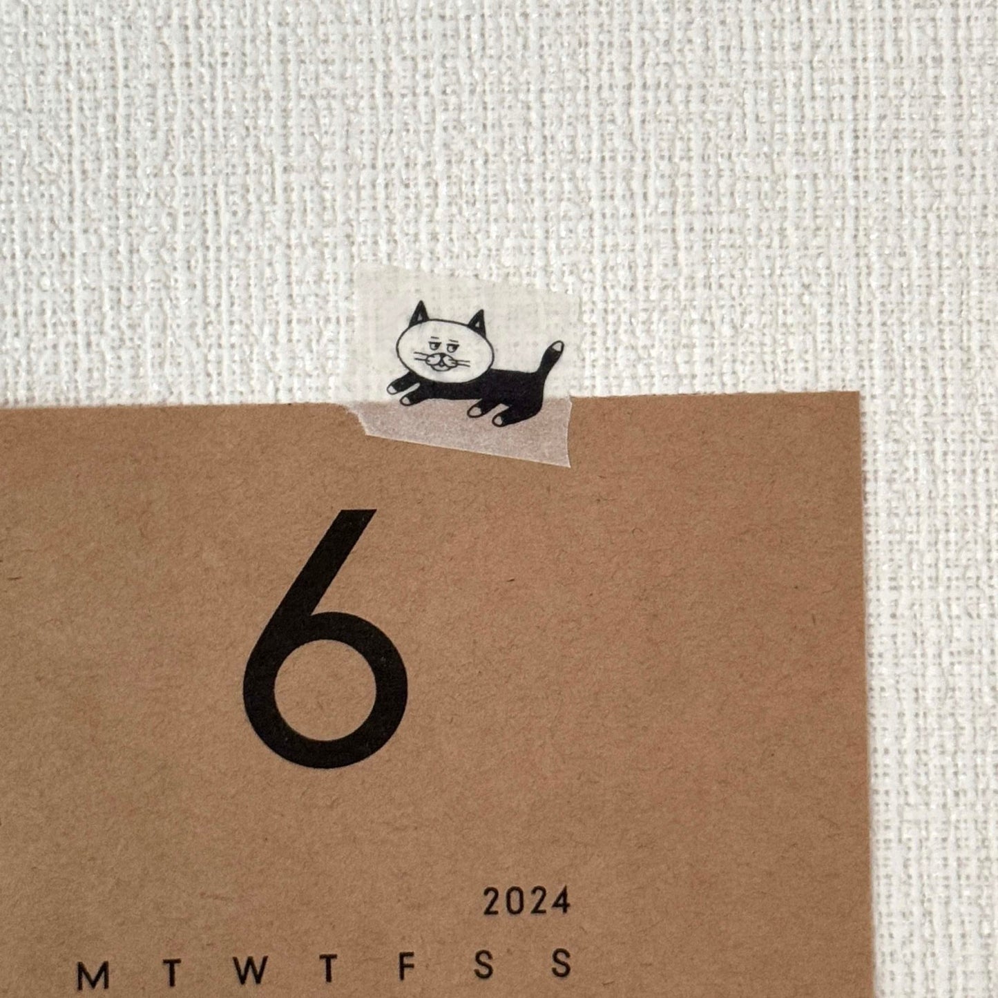 柴田ケイコ×水縞 マスキングテープ カツラねこ (5入)