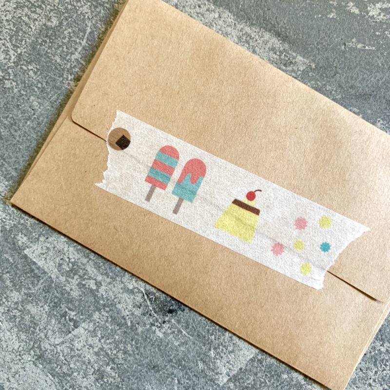 Masking tape snack 01 (5 pcs)
