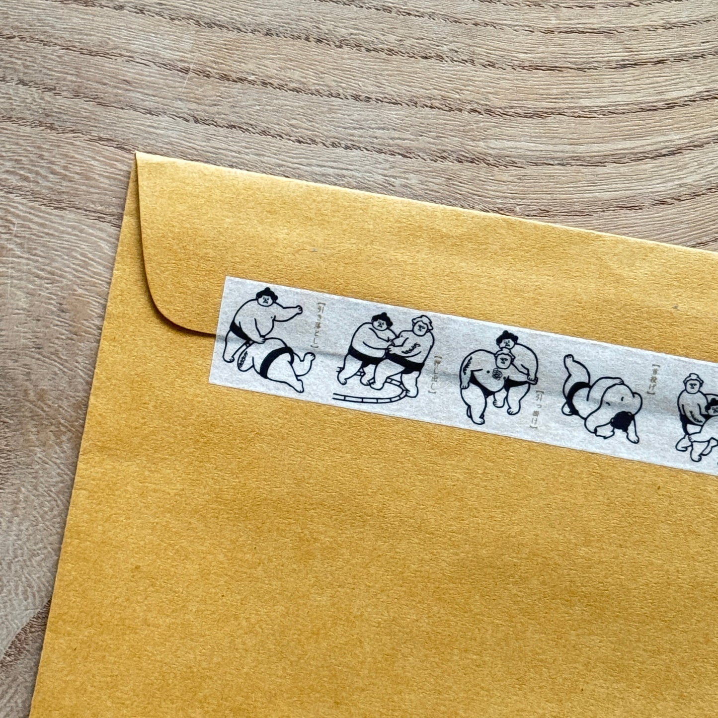 Ohagiyama × mizushima Masking Tape Kimarite (5 pcs)