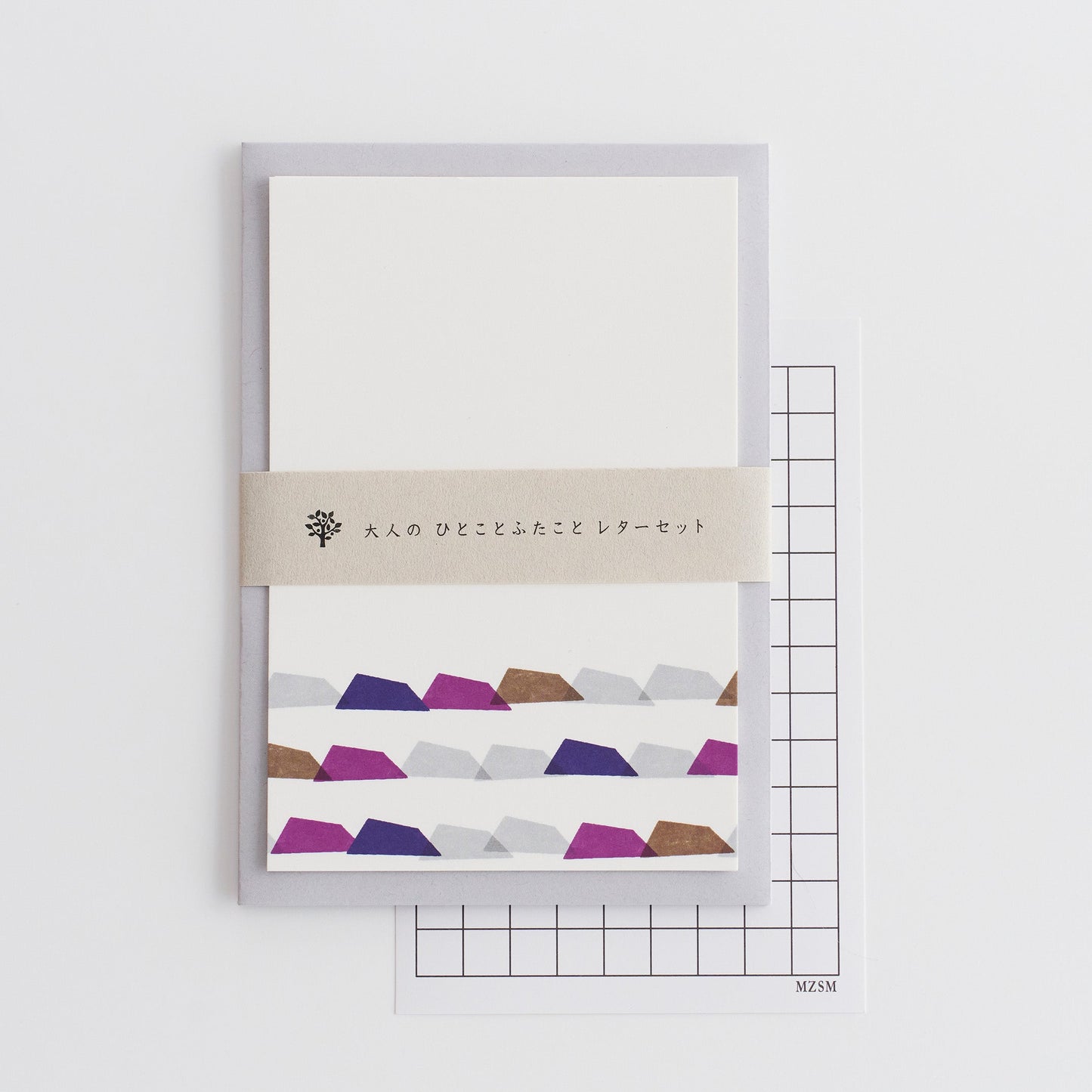 Letter set with a few words for adults (5 pcs)
