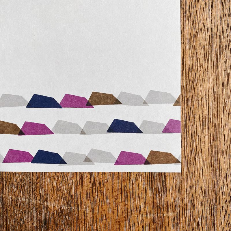 Letter set with a few words for adults (5 pcs)