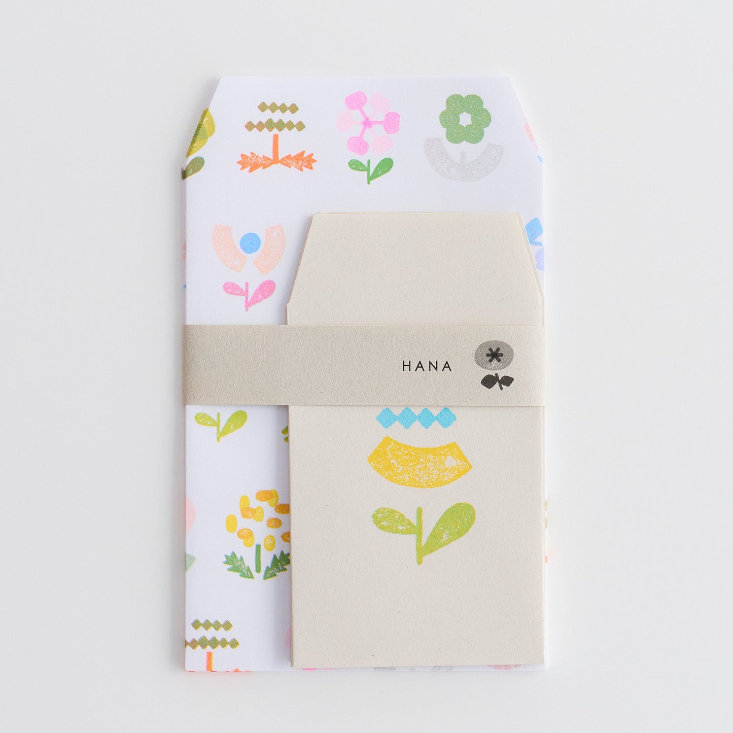 ペーパーバッグ 花 (5入)