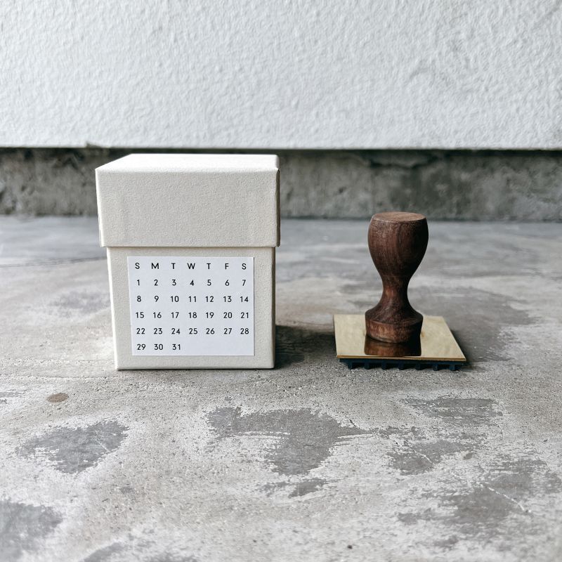Stamp Perpetual Calendar (1 pcs)