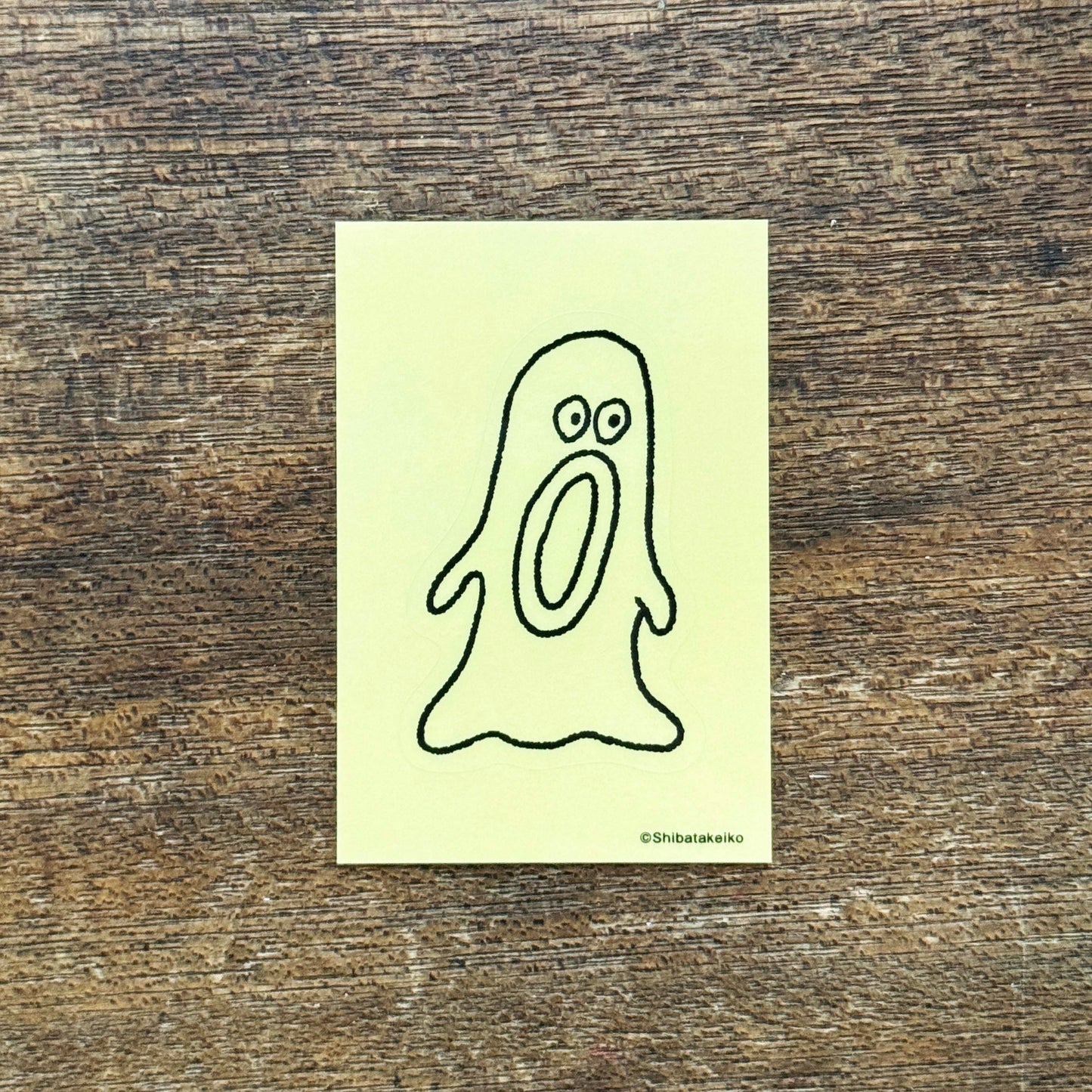 Keiko Shibata x Mizushima Sticker Ghost Surprise (5 pcs)