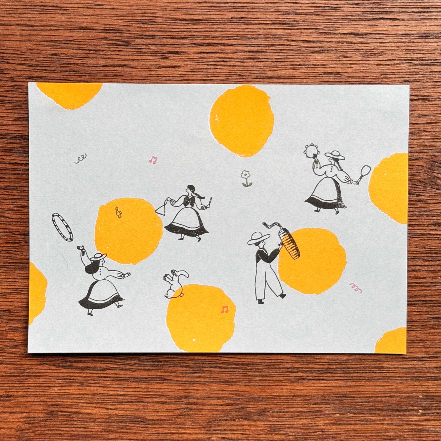 ネクタイ×水縞 自在ハンコ ポケット おどろうよ! (2入)
