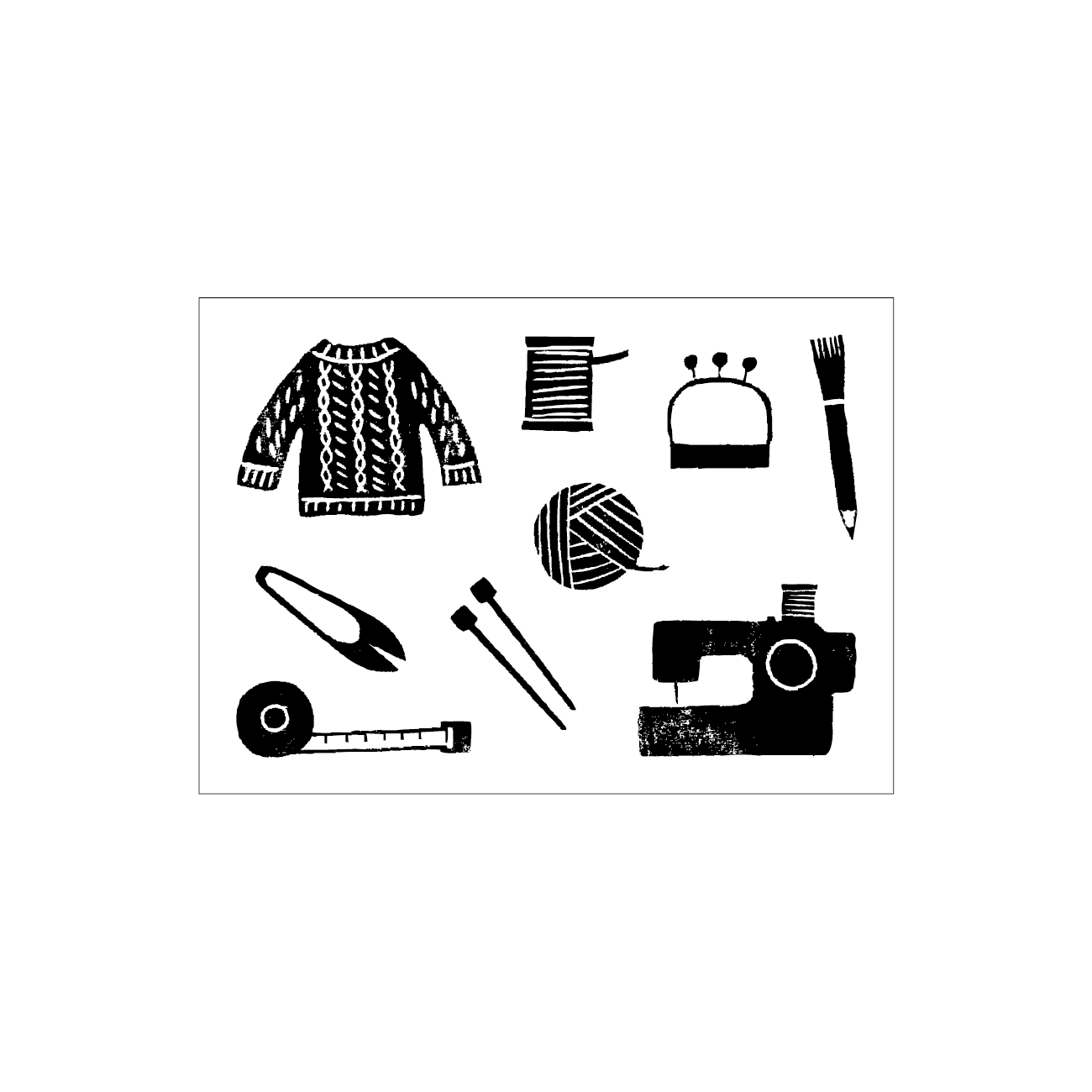 Suzuka Takeuchi × mizushima JIZAI Clear Stamp POCKET SHUGEI