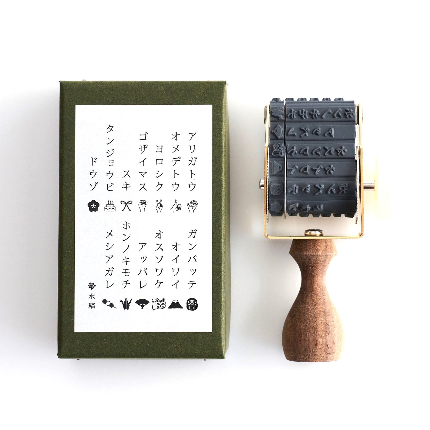 Rotating Stamp Feeling 168 Vertical Writing (1 pcs)