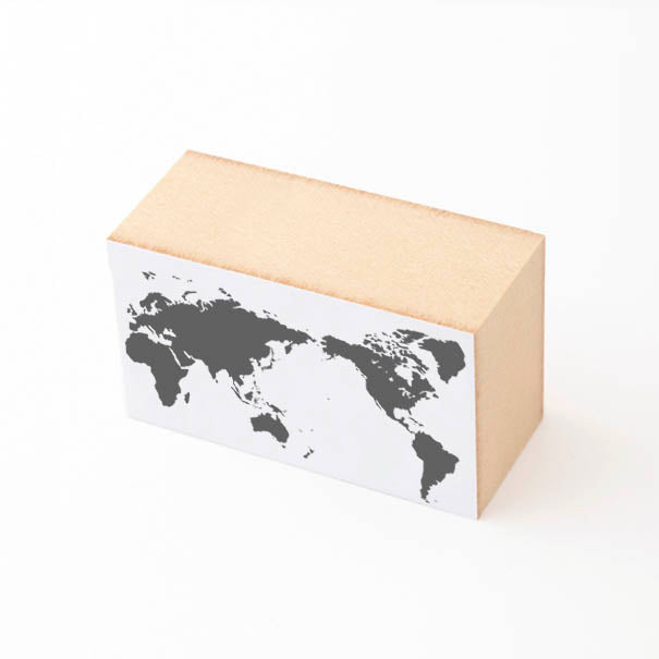 Stamp World Map (2 pcs)