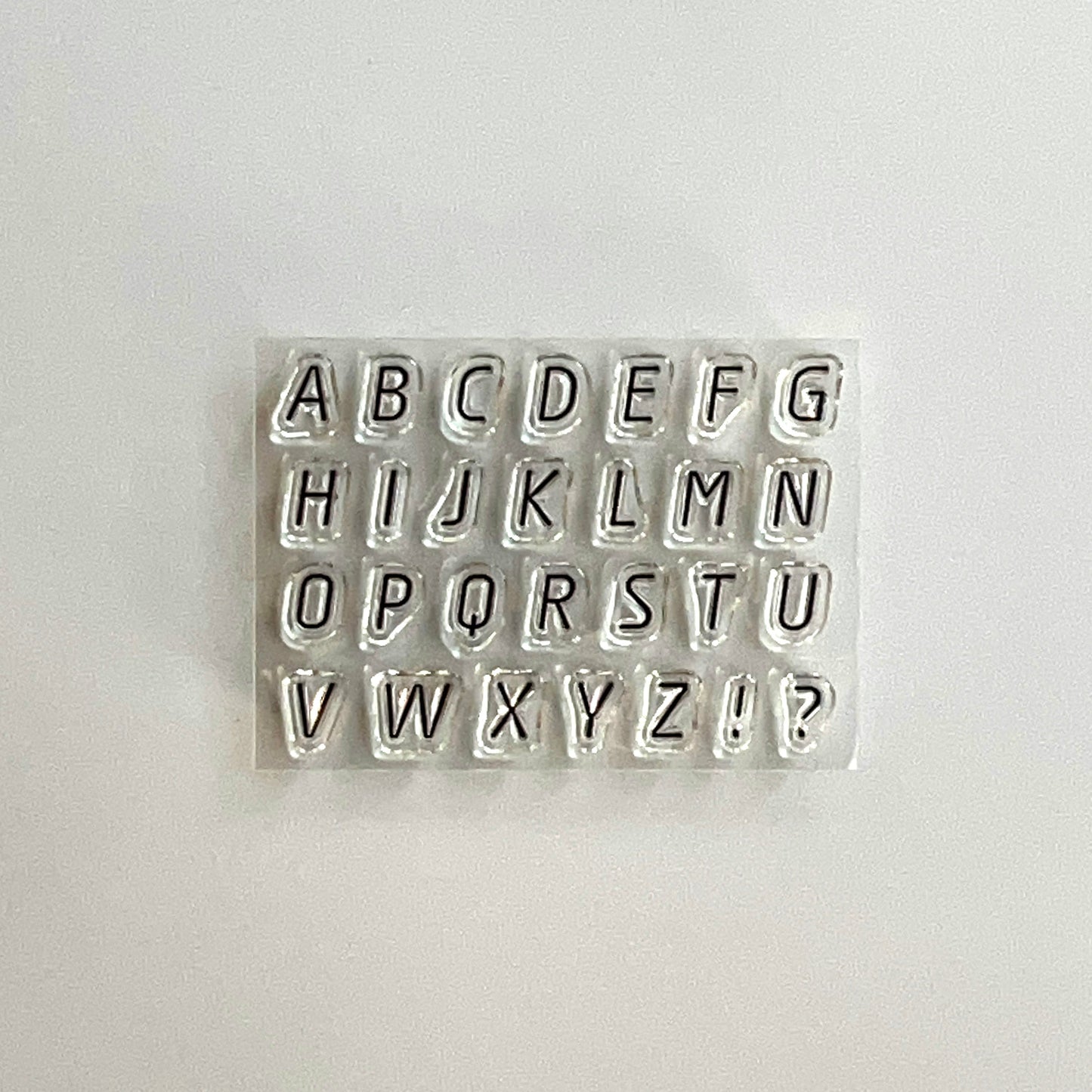Jizai Hanko Log Alphabet (2 pcs)