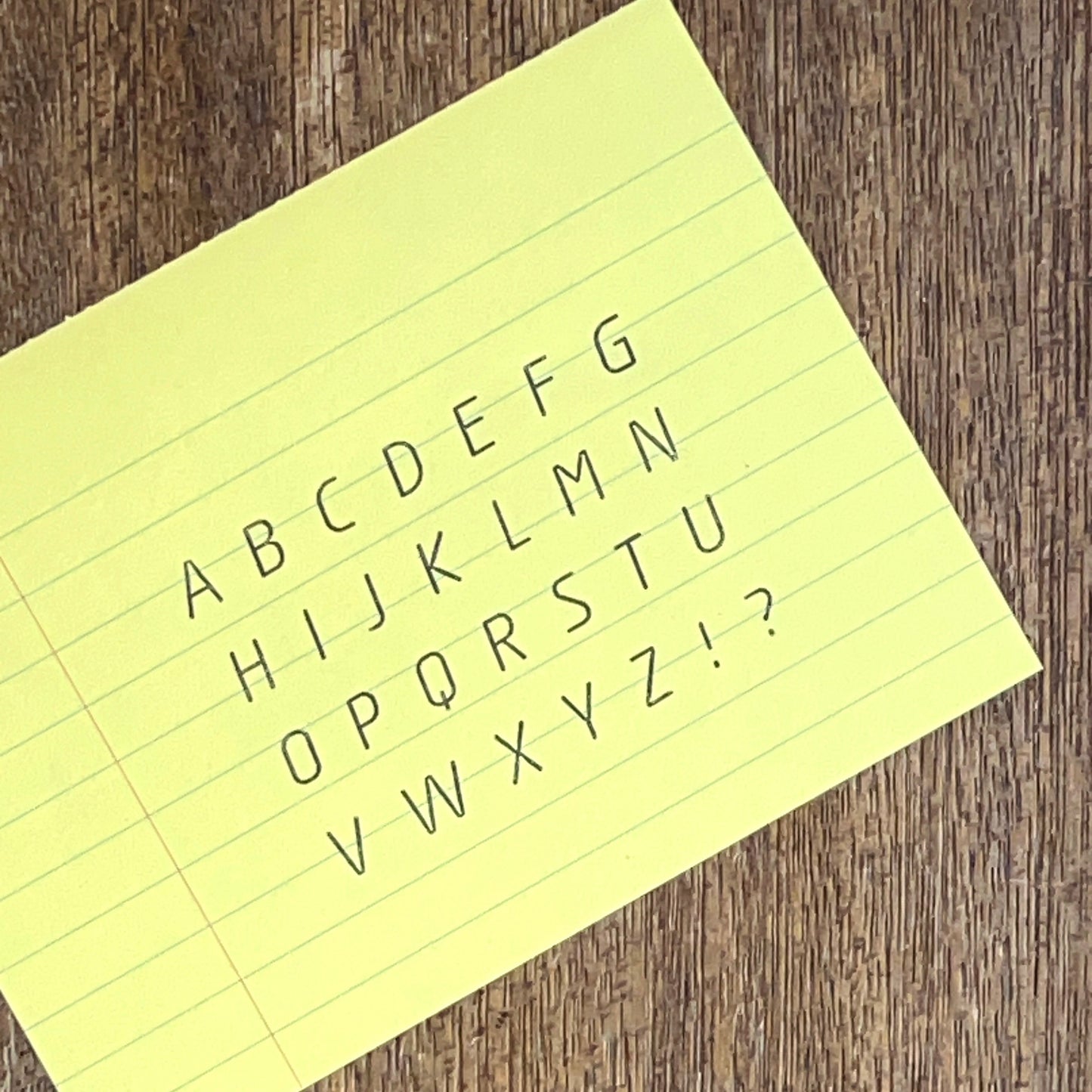 Jizai Hanko Log Alphabet (2 pcs)