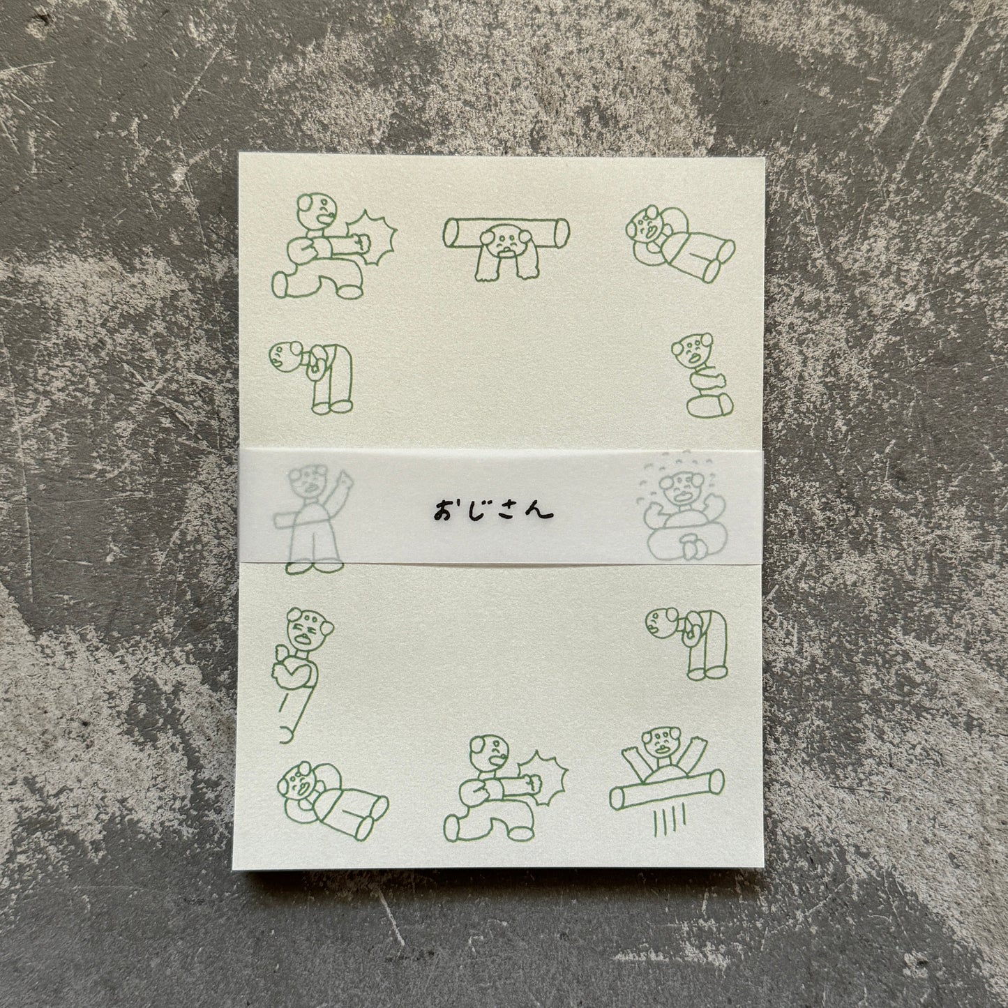 Nishiwaki Tadashi x Mizushima Memo Pad (5 pcs)