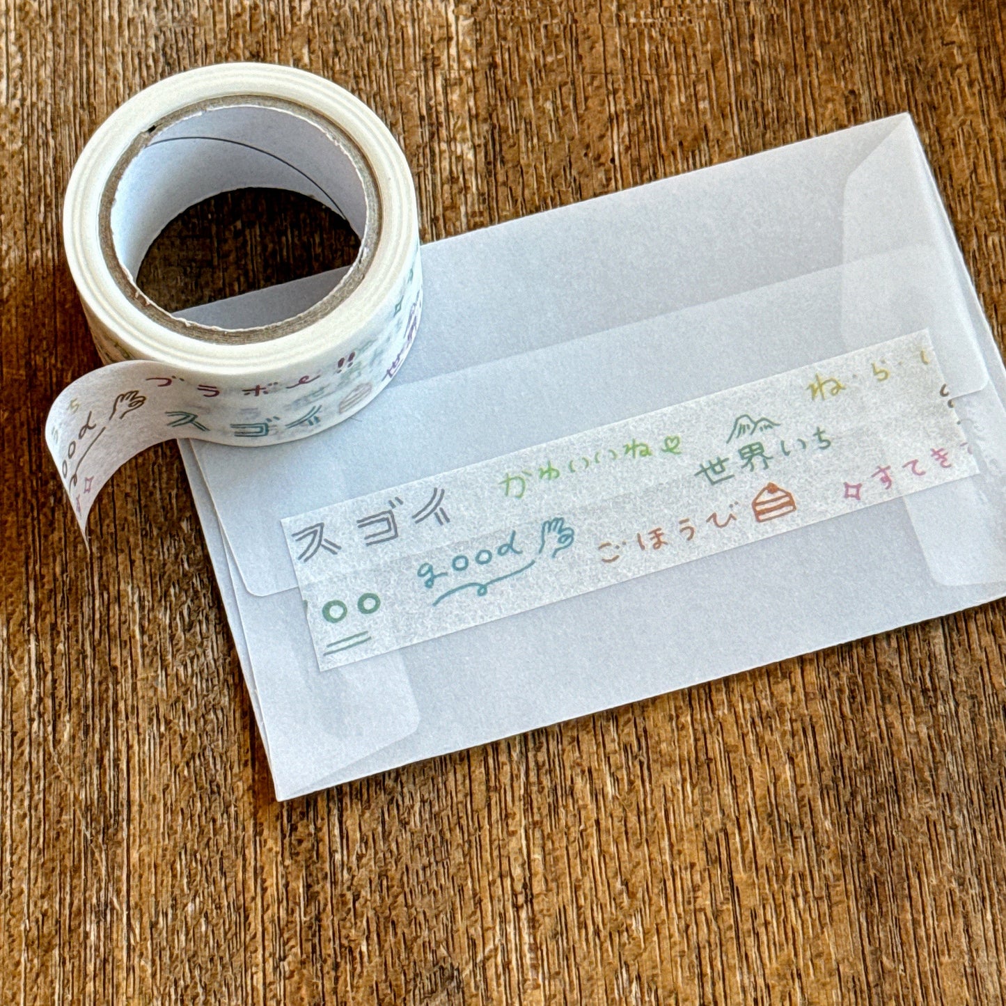 Necktie x Light Stripe Masking Tape (5 pcs)