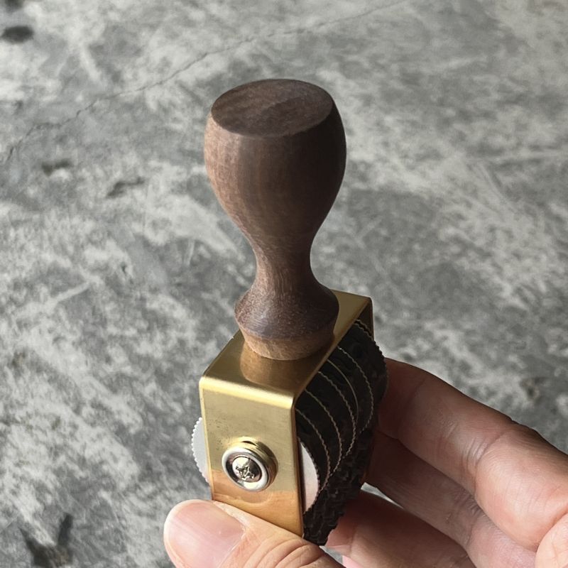 Rotating stamp date mark abacus numbers (1 pcs)