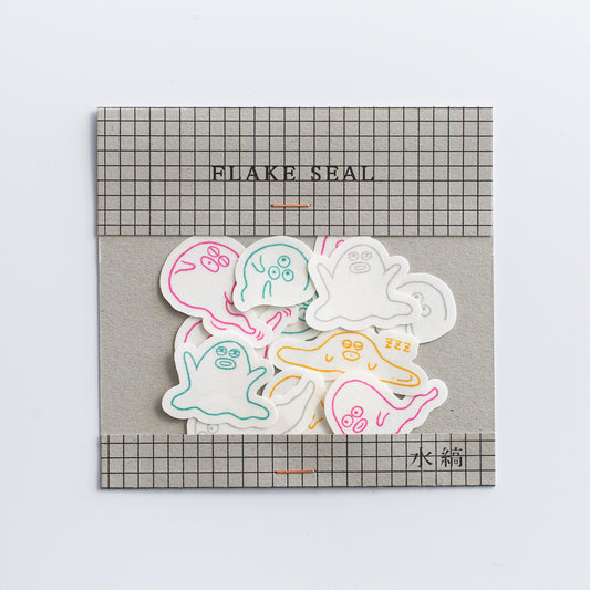 Flake Stickers Ghost (5 pcs)
