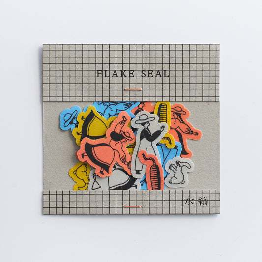 Flake Stickers Let's Dance! (5 pcs)