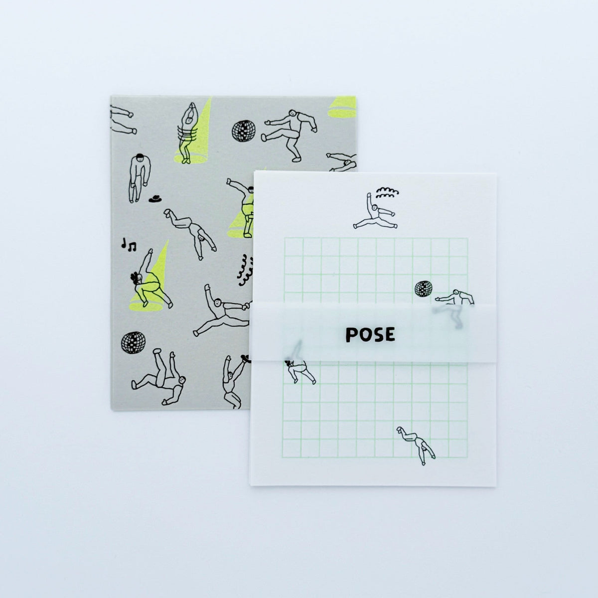 iwahanko.× mizushima Small Letter Writing set Pose