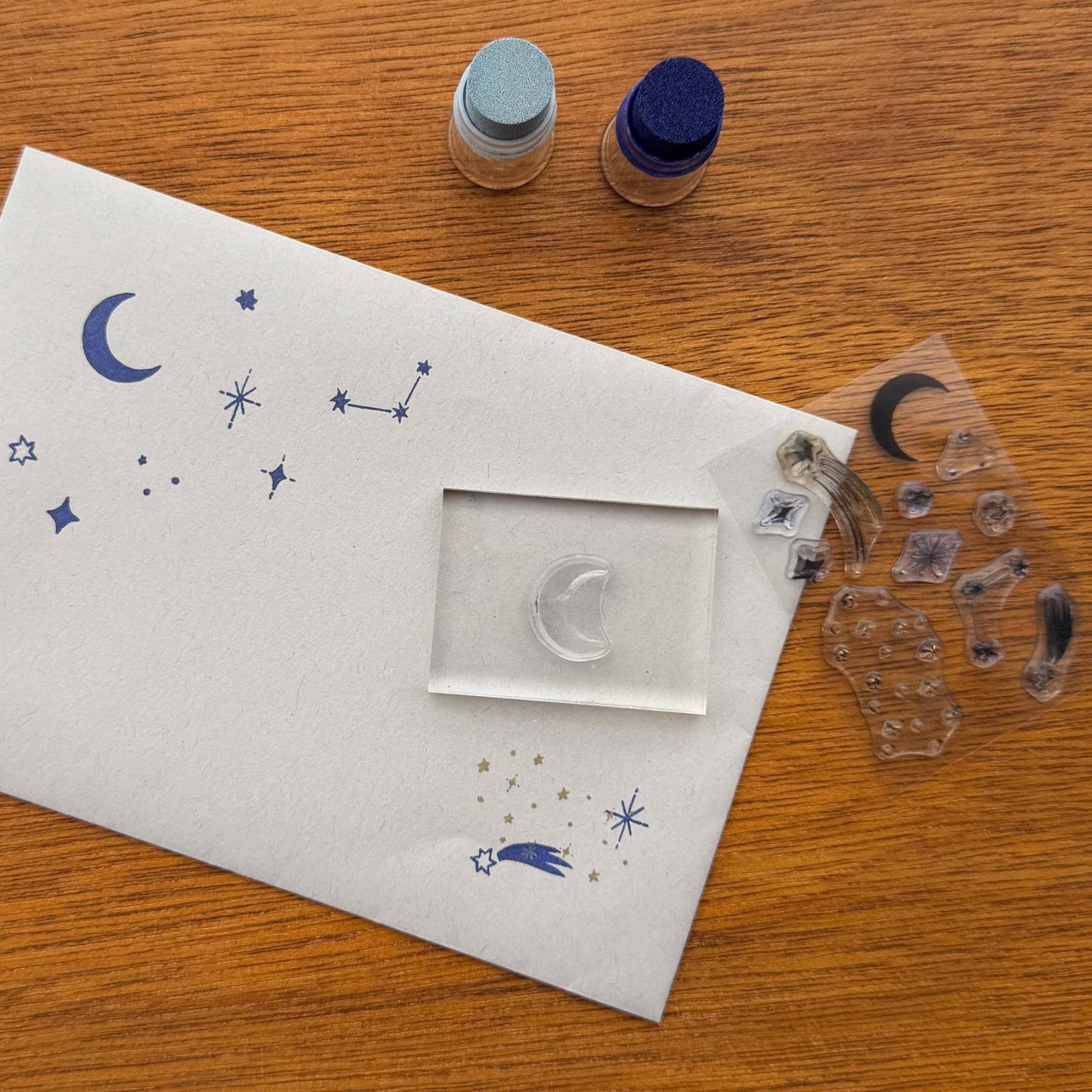 JIZAI Clear Stamp POCKET Starry Sky