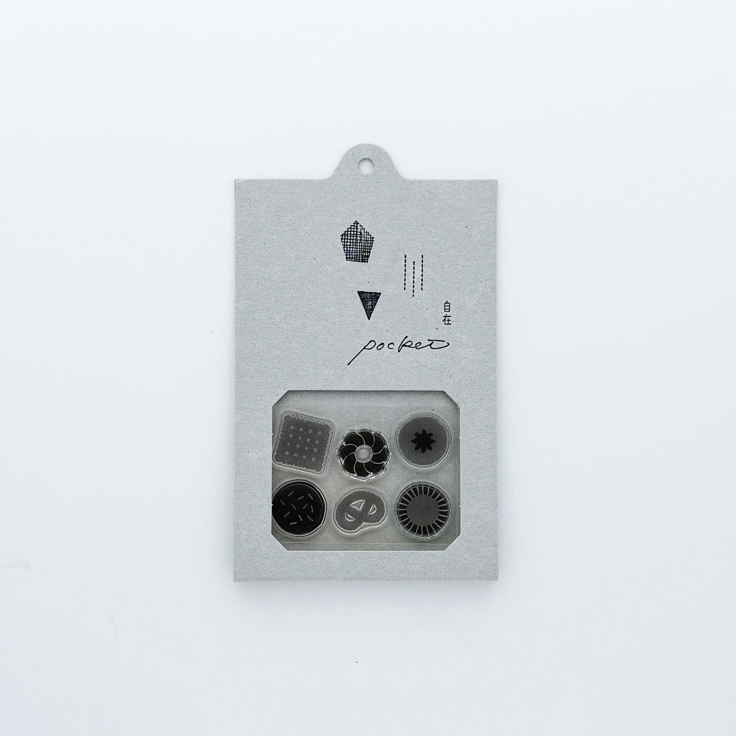 JIZAI Clear Stamp POCKET Cookie