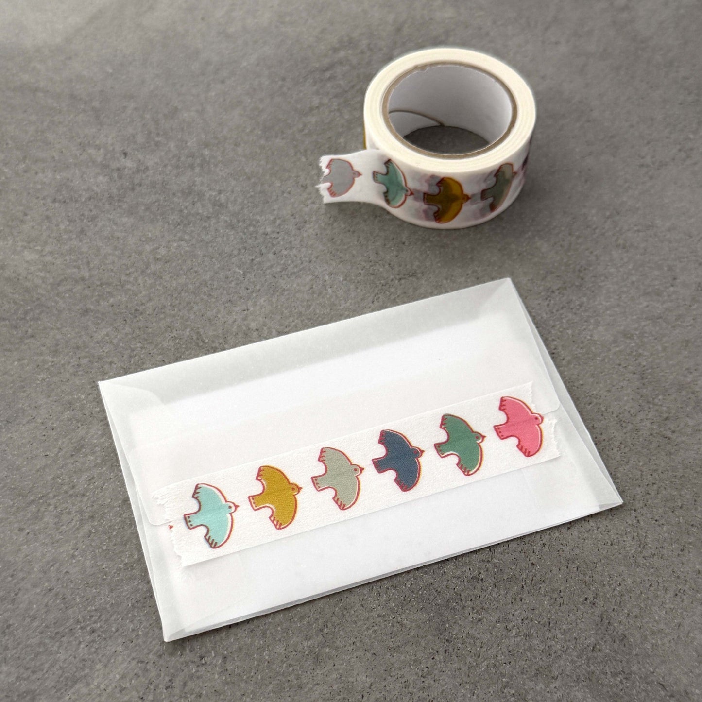 Masking Tape Bird