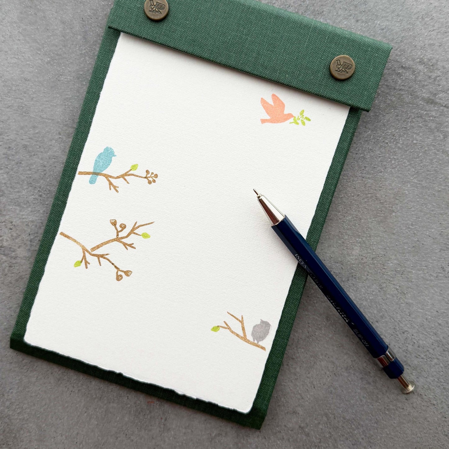 JIZAI Clear Stamp POCKET Bird & Branch