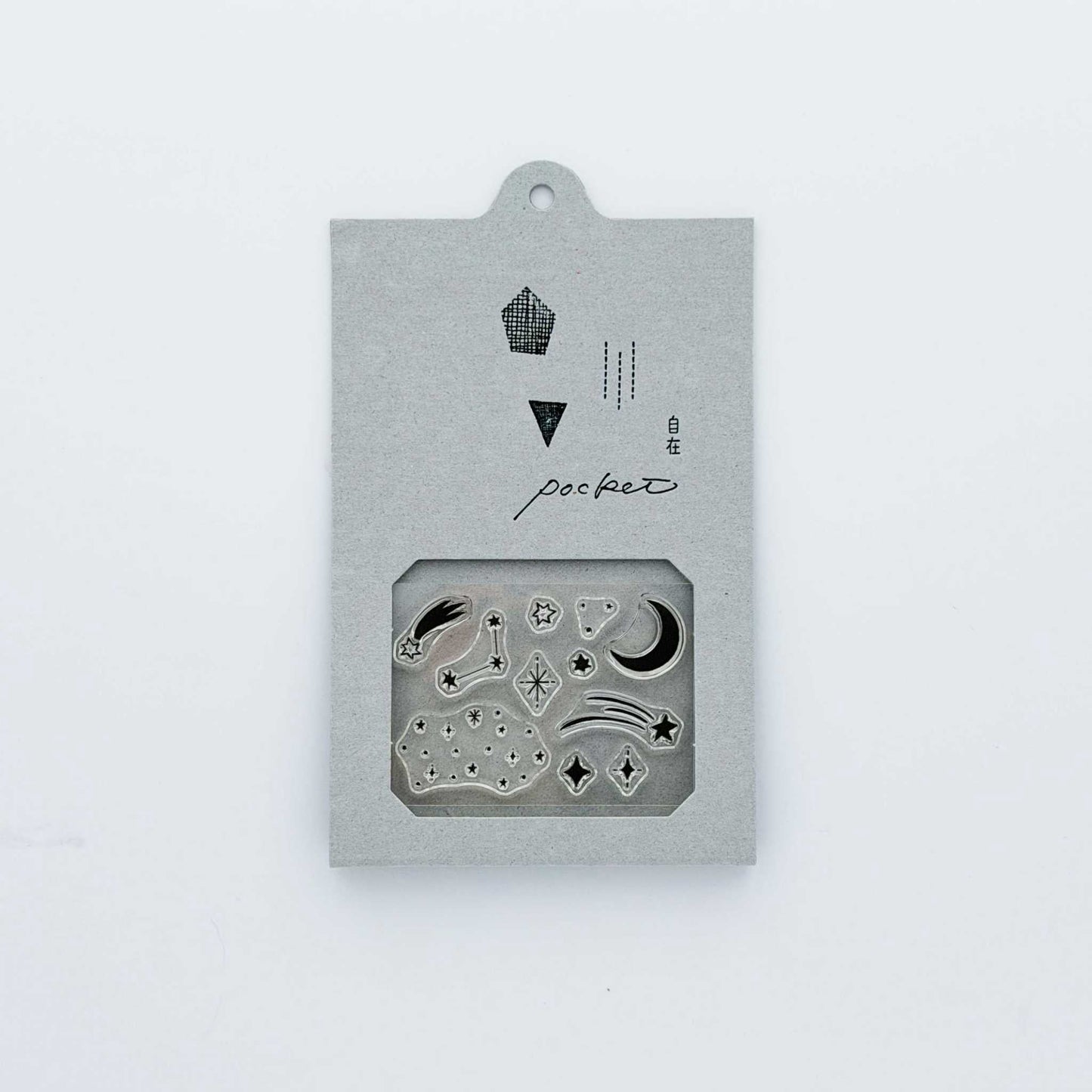 JIZAI Clear Stamp POCKET Starry Sky