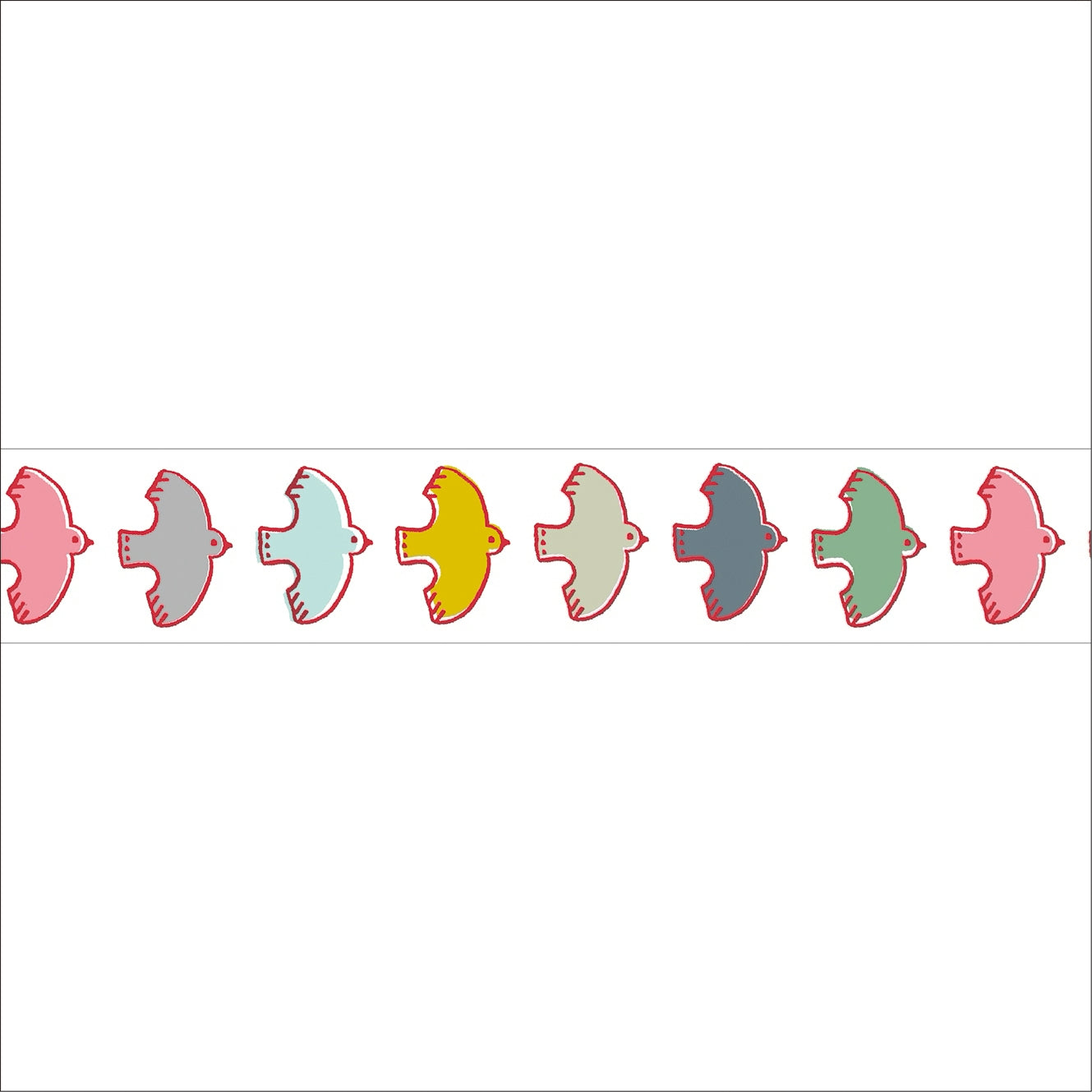 Masking Tape Bird