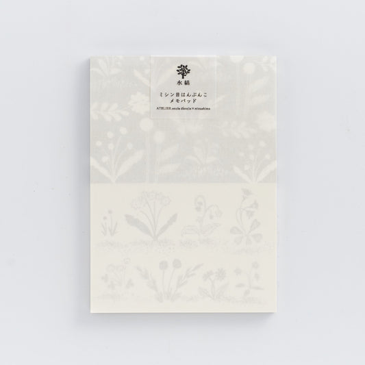 ATELIER.encle d'encle×mizushima Perforated Memo HANA (5 pcs)