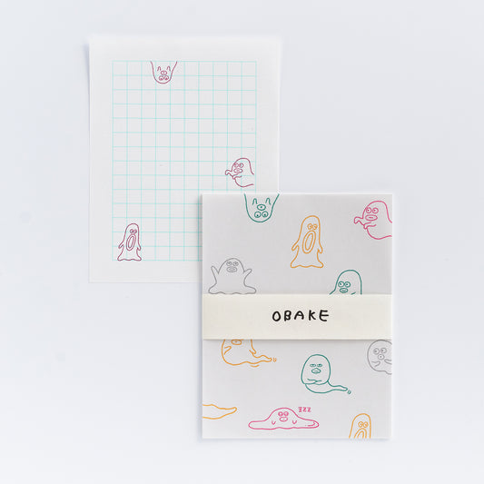 Keiko Shibata x Mizushima Small Letter Set Ghost (5 pcs)