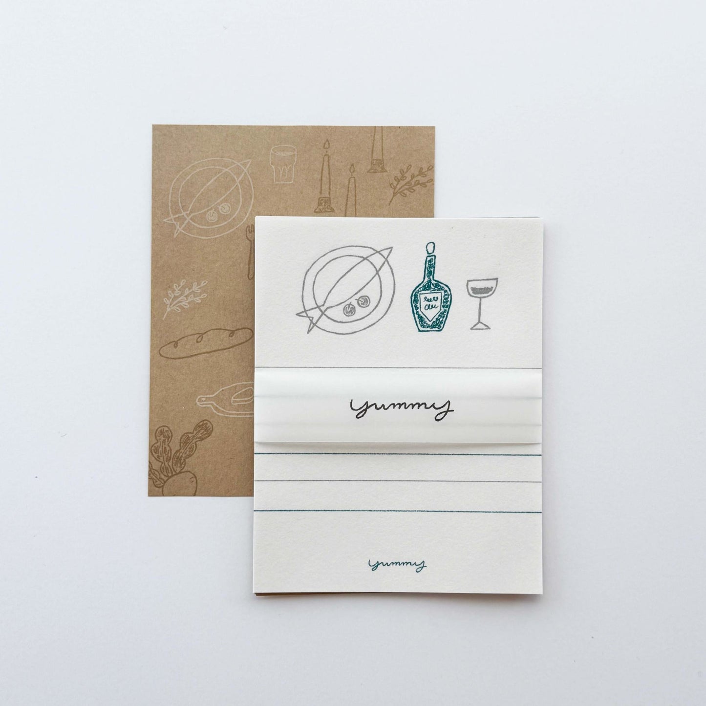 salvia × mizushima Small Letter Writing set Yummy