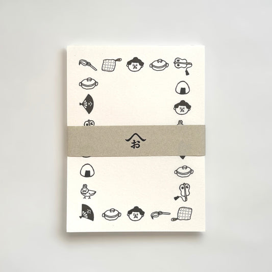 Ohagiyama × mizushima Memo Pad Daily Life (5 pcs)