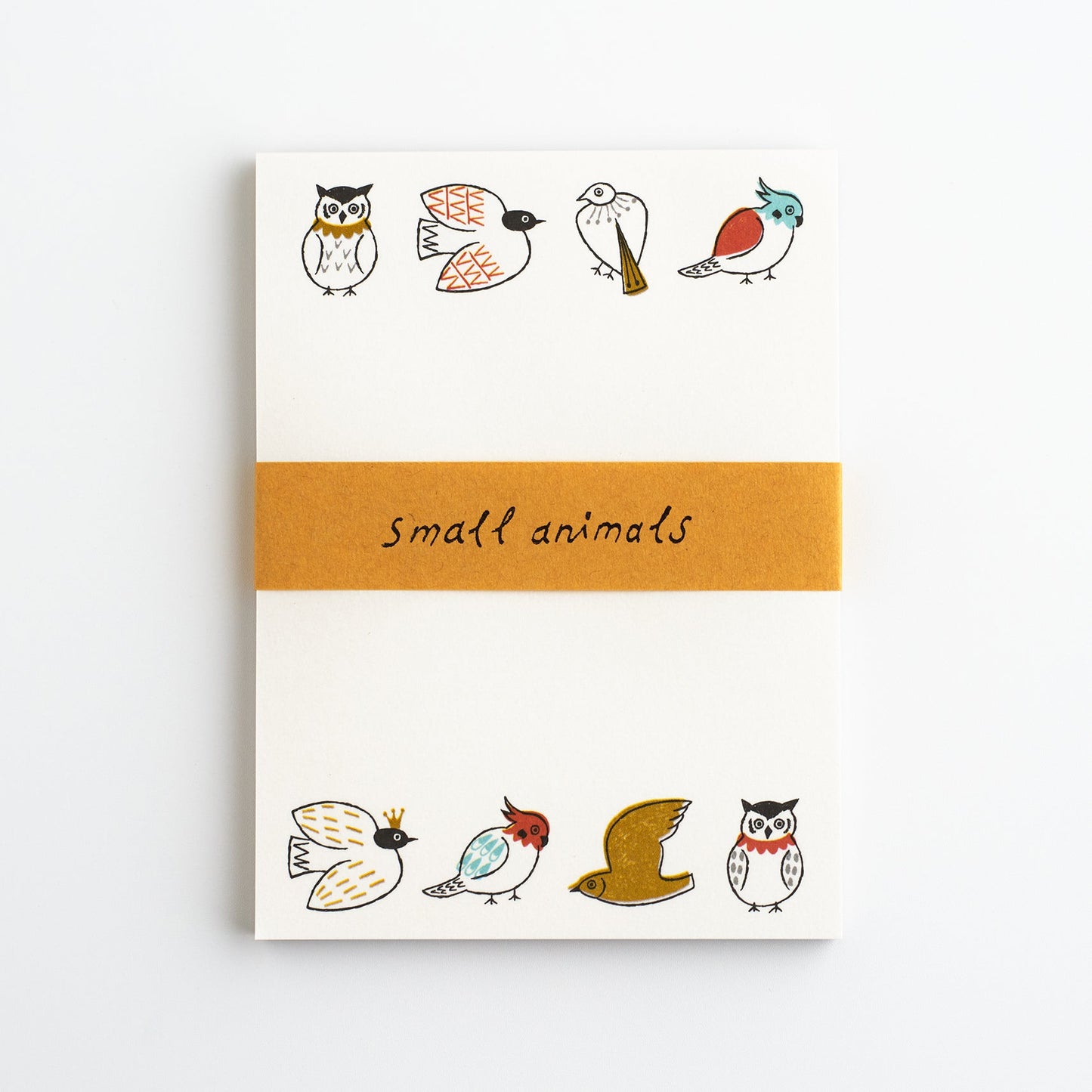 Miyuki Matsuo x Mizushima Memo Pad Small Animals