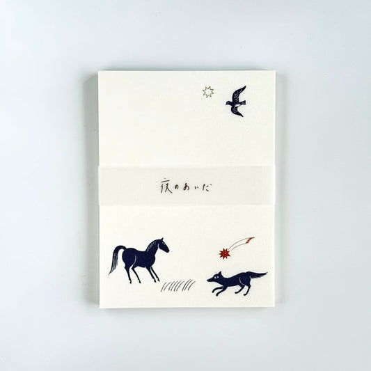 西淑×水縞 メモパッド 夜のあいだ 集い (5入)