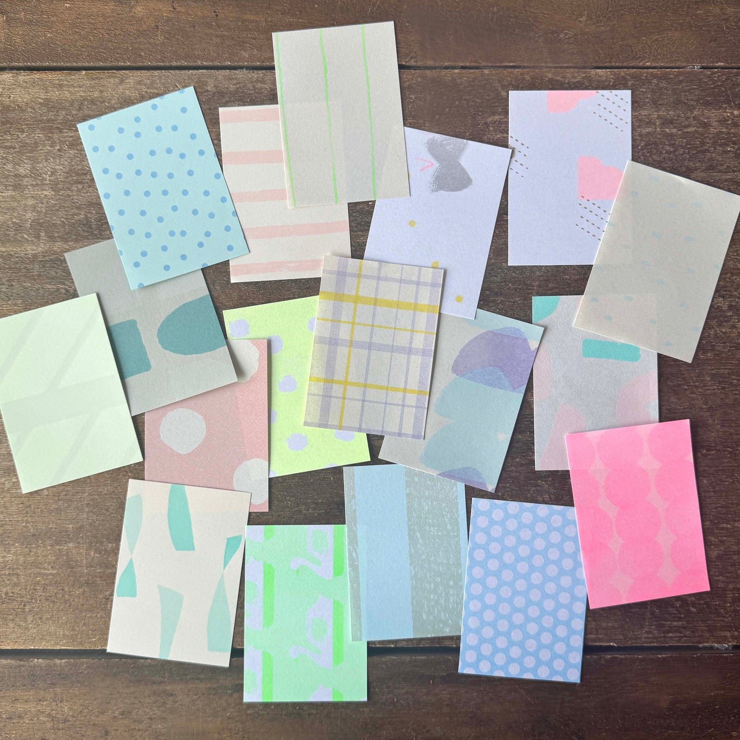 イロイロメモパッド パステル S