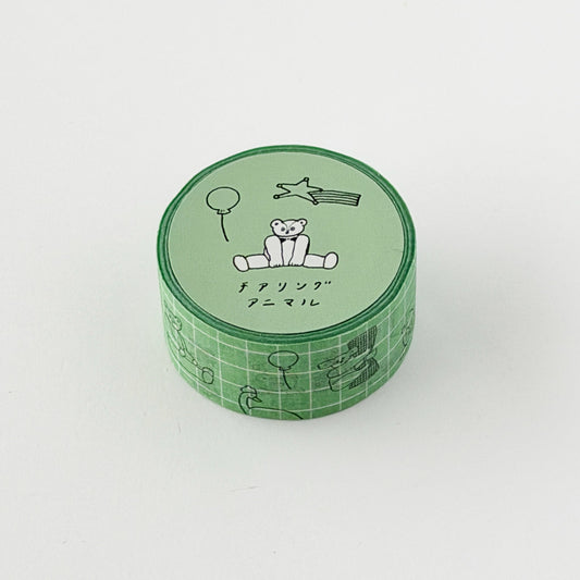 Tobimatsu Shoichiro × mizushima Masking Tape Cheering Animals