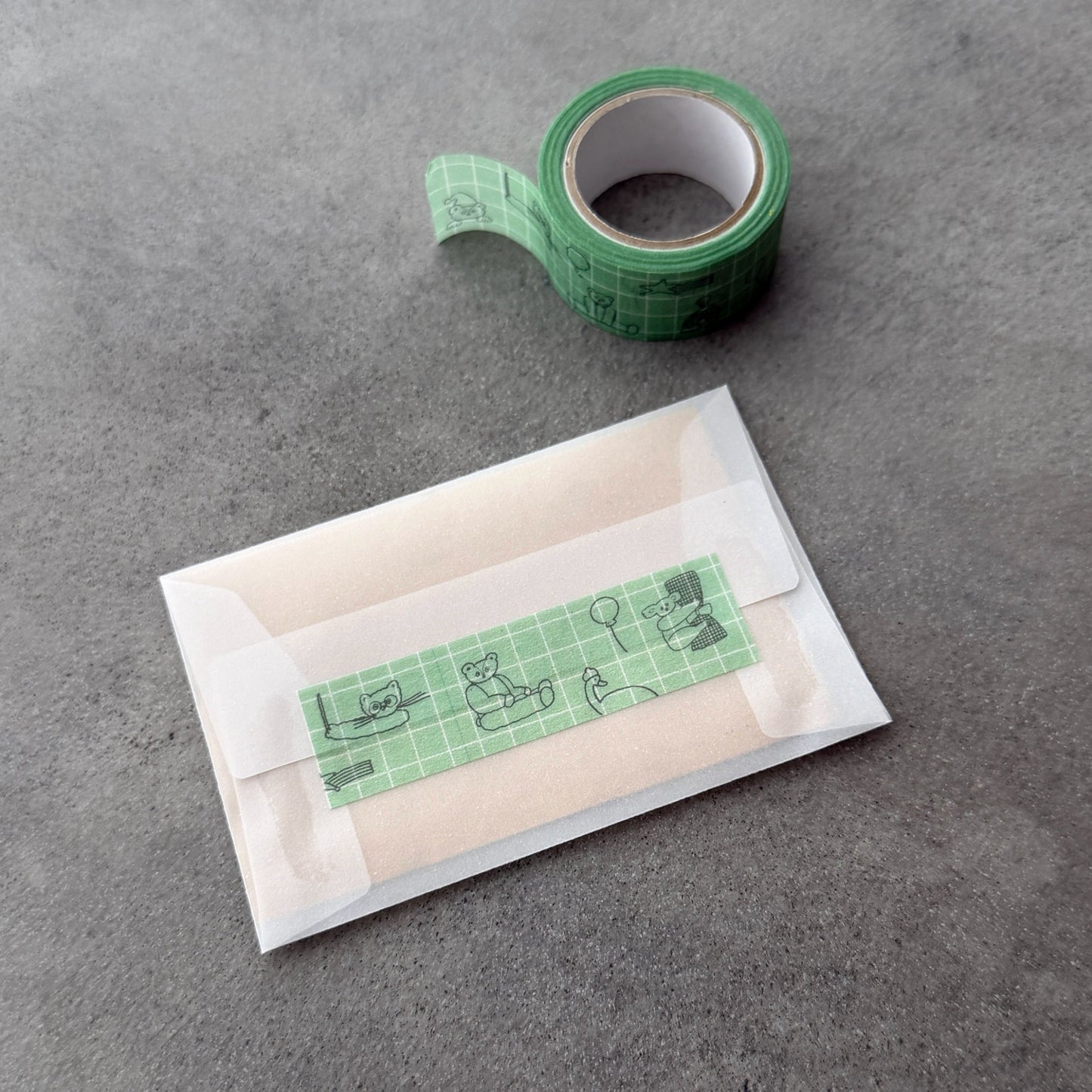 Tobimatsu Shoichiro × mizushima Masking Tape Cheering Animals