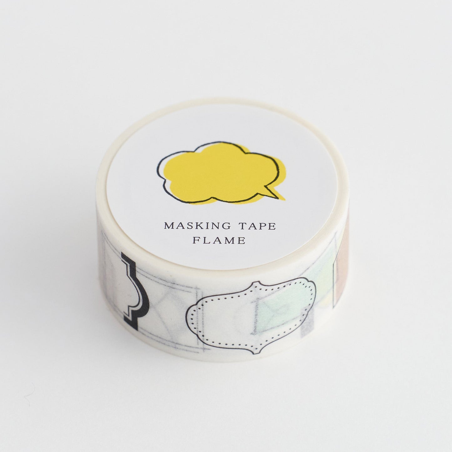 Masking tape frame