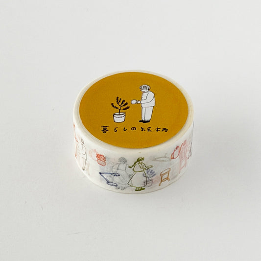 Tobimatsu Shoichiro × mizushima Masking Tape Motifs of Daily Life