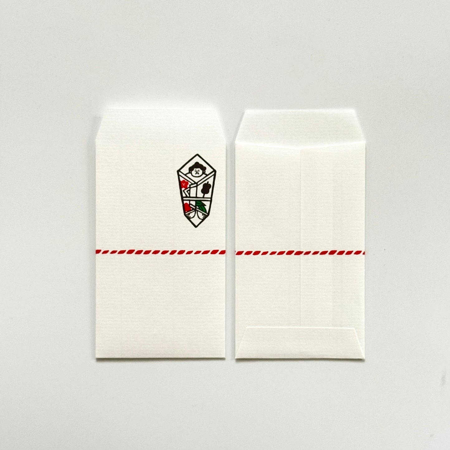 Ohagiyama × mizushima Pochi Envelope KURUMARE NOSHI (5 pcs)