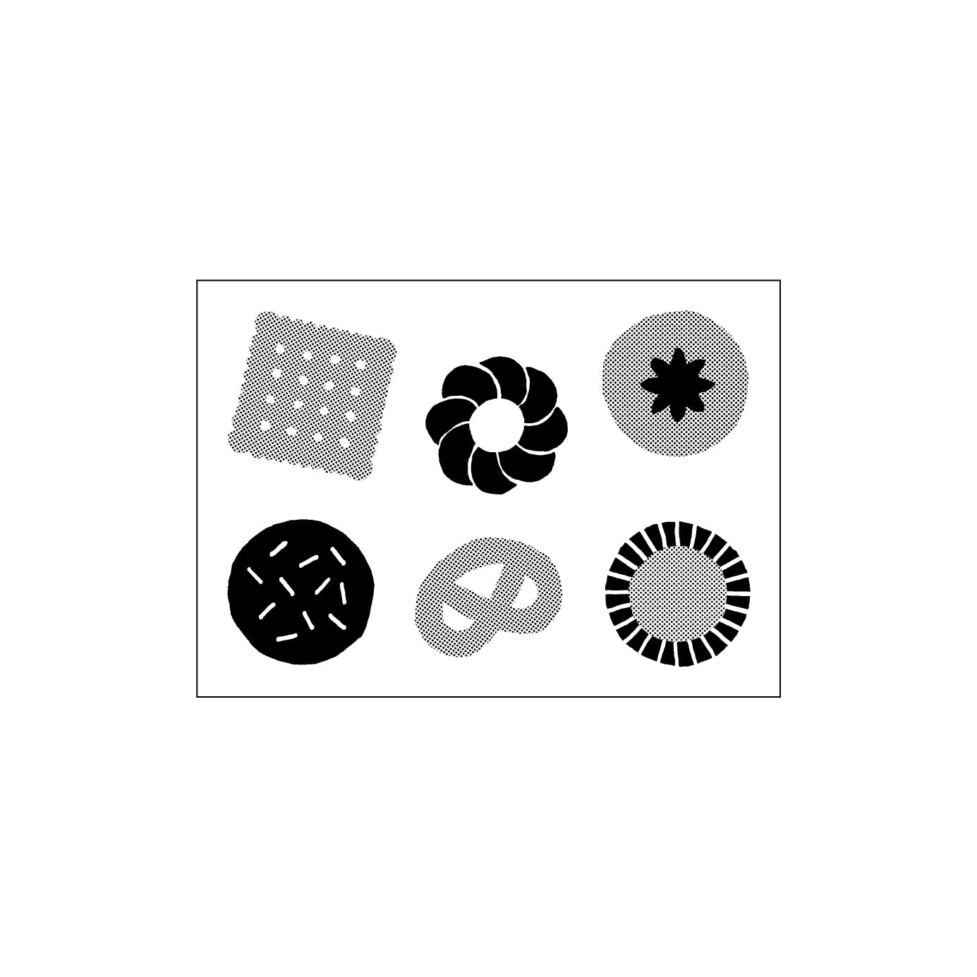 JIZAI Clear Stamp POCKET Cookie